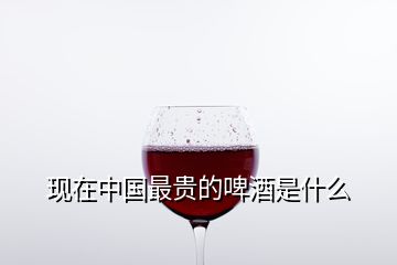 現(xiàn)在中國(guó)最貴的啤酒是什么