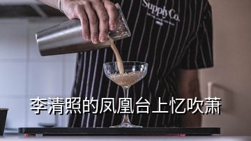 李清照的鳳凰臺上憶吹蕭