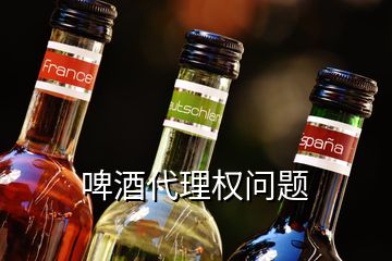 啤酒代理權(quán)問(wèn)題