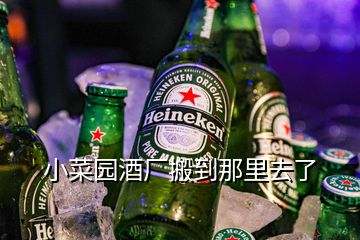 小菜園酒廠搬到那里去了