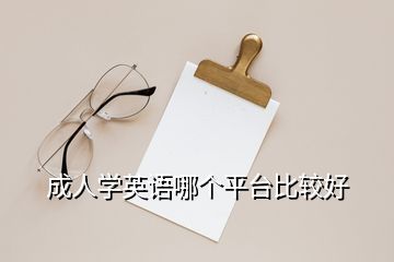 成人學(xué)英語(yǔ)哪個(gè)平臺(tái)比較好