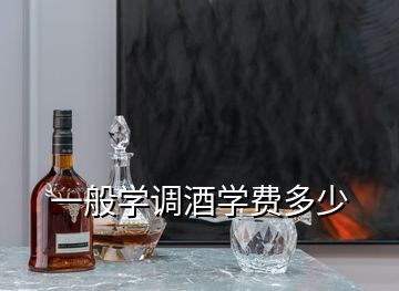 一般學(xué)調(diào)酒學(xué)費多少