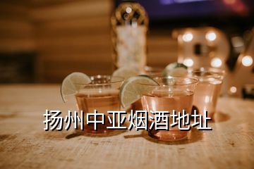 揚(yáng)州中亞煙酒地址