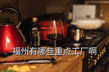 福州有哪些重點(diǎn)工廠啊