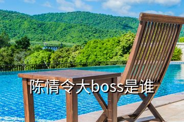 陳情令大boss是誰