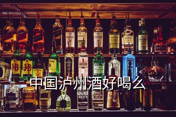 中國瀘州酒好喝么