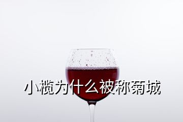 小欖為什么被稱菊城