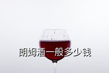 朗姆酒一般多少錢